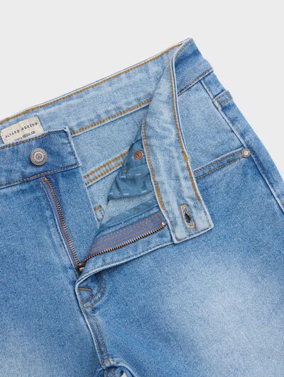 BERMUDA DENIM 5P AZUL
