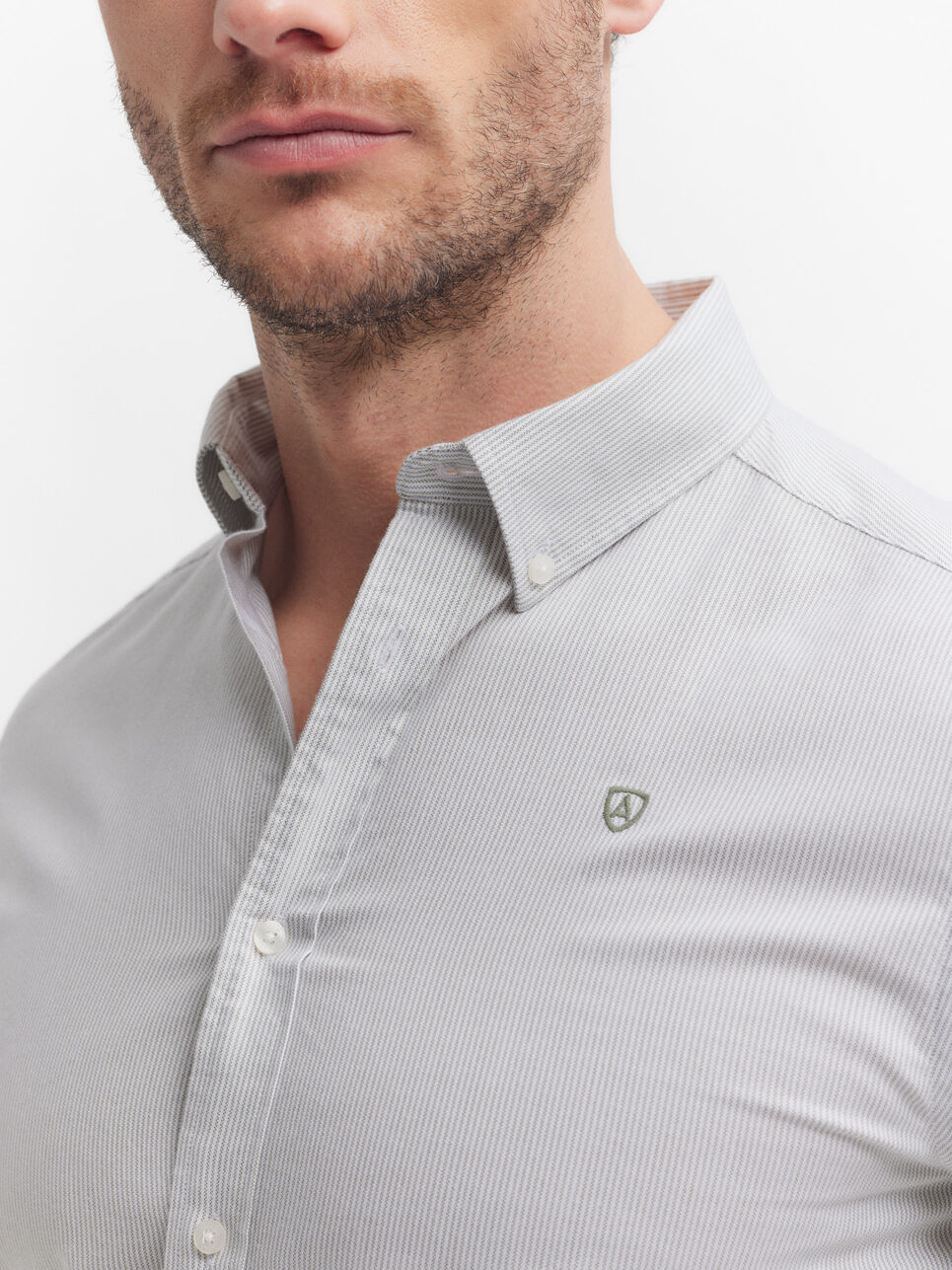 CAMISA OXFORD MIL RAYAS