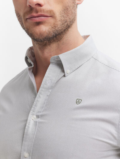 CAMISA OXFORD MIL RAYAS