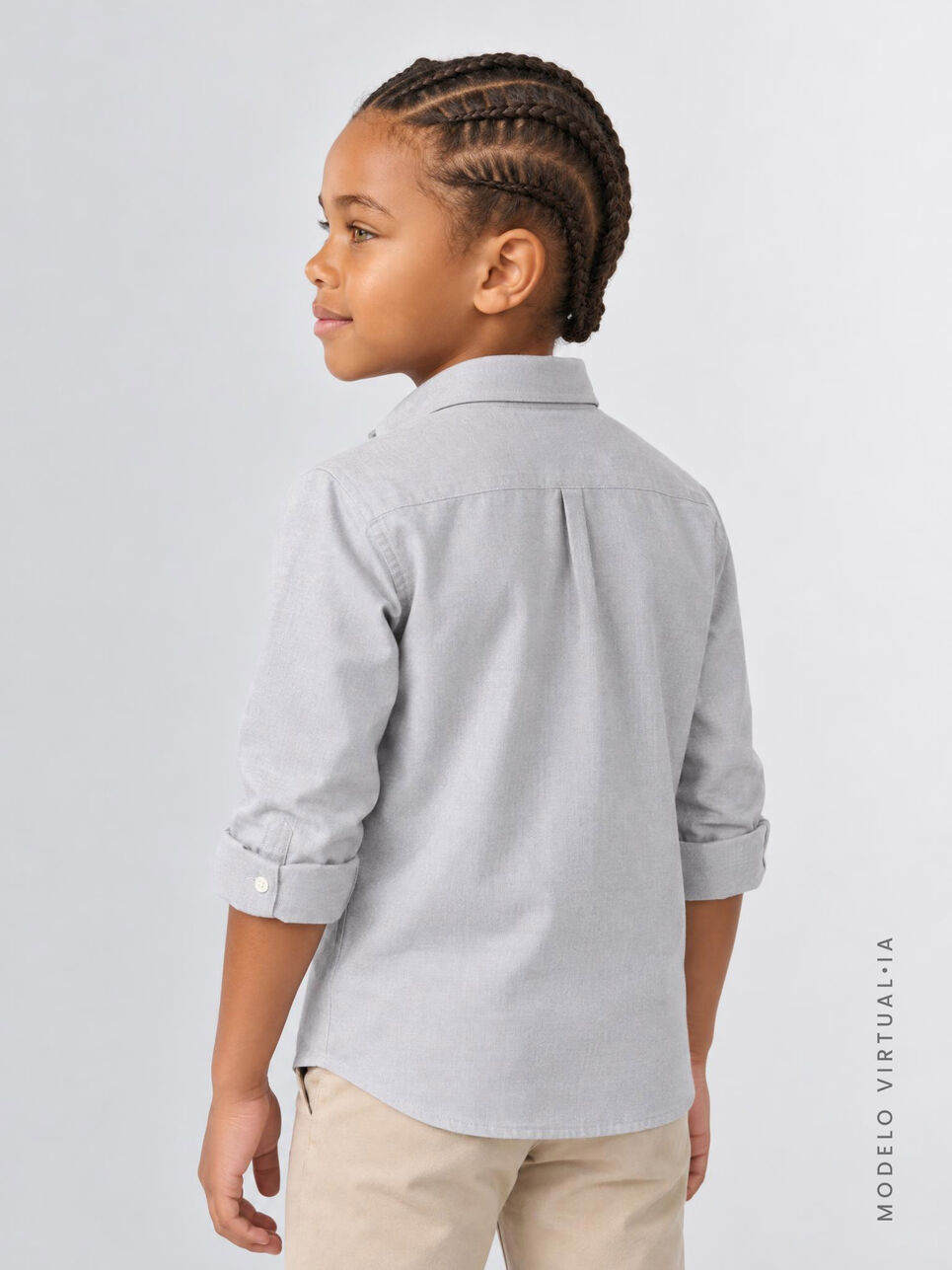 CAMISA OXFORD SOLID KIDS