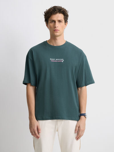 CAMISETA KEEP VERDE