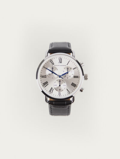 RELOJ HERITAGE NEGRO