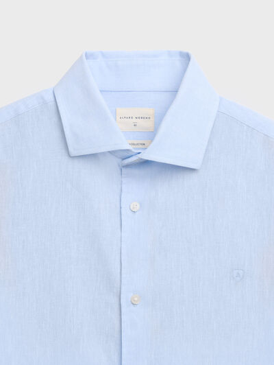 CAMISA LINO ALEX CELESTE