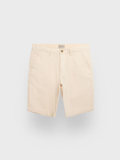 BERMUDA TINTADA BEIGE