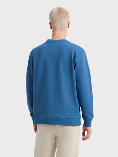 SUDADERA BASIC FANCY AZUL