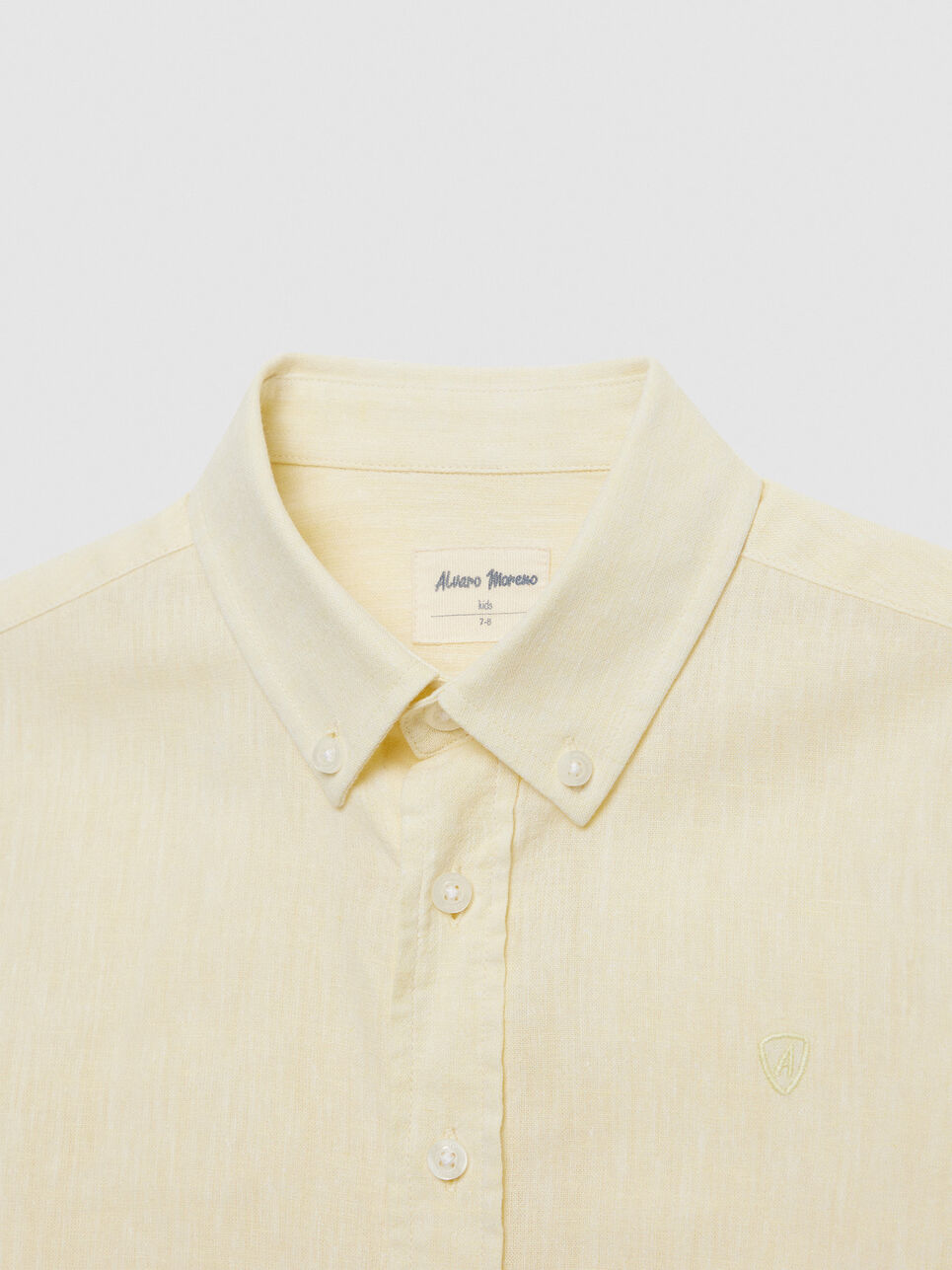 CAMISA LINO C. BOTON KIDS