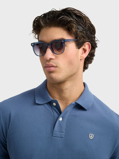 POLO BASIC AZUL