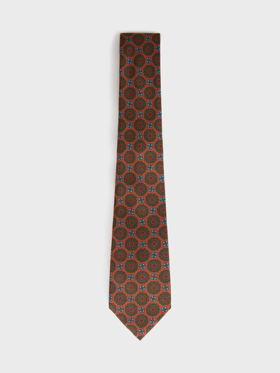 CORBATA PRINTED NARANJA