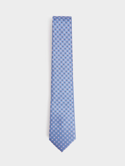 CORBATA JACQUARD MF AZUL