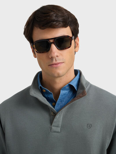 SUDADERA WANDER VERDE