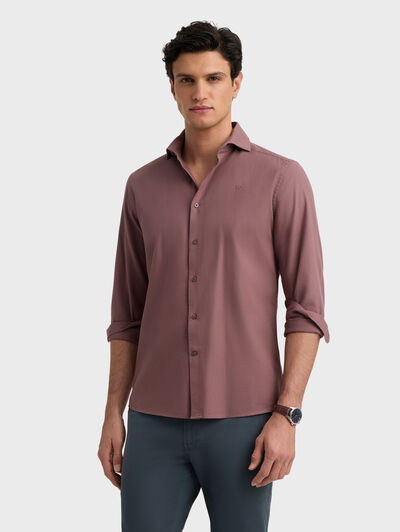 CAMISA TWILL PEACH