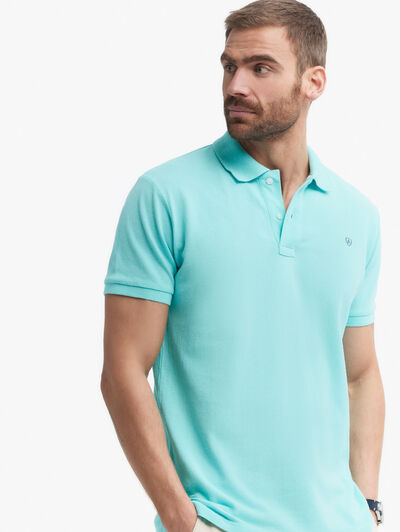 POLO BASIC TURQUESA