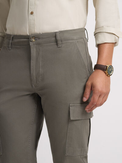 PANTALON CARGO ELVIS VERDE