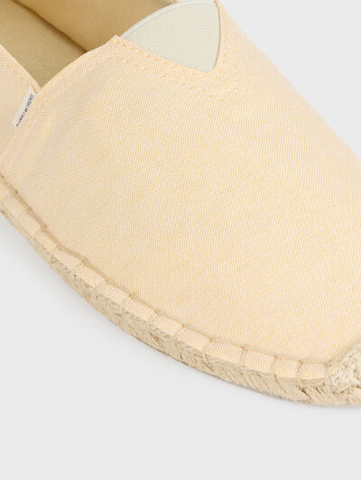 ESPADRILLES OXFORD AMARILLO