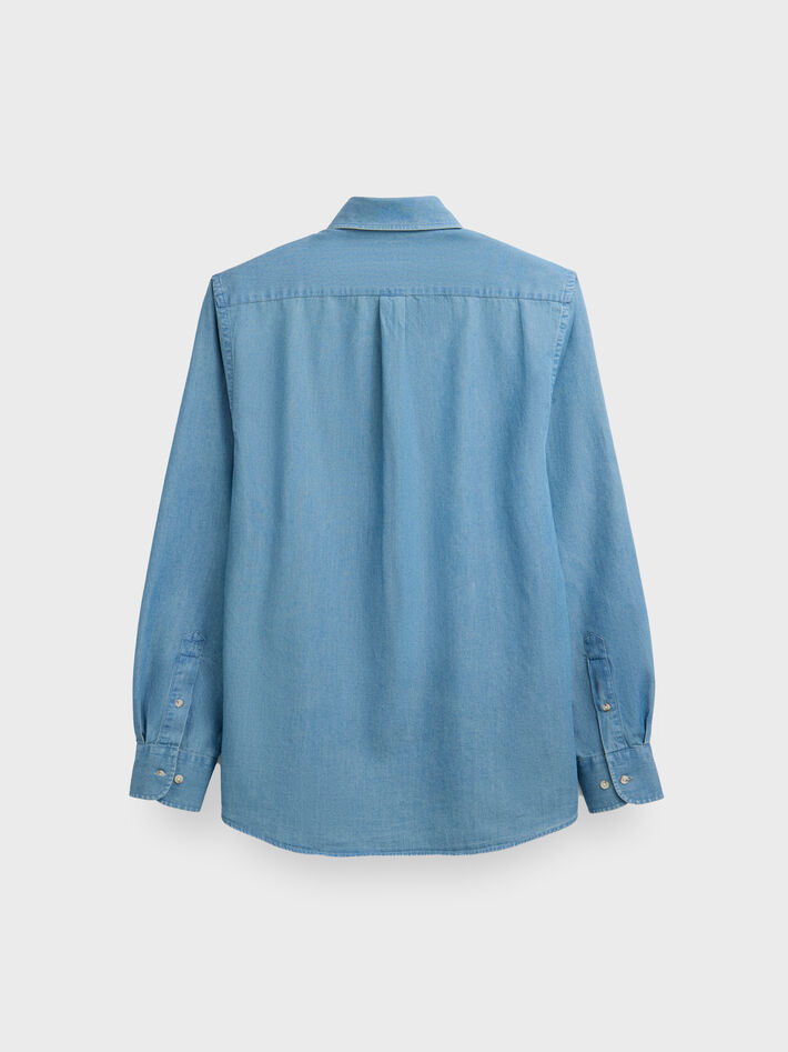 CAMISA DENIM JACK AZUL