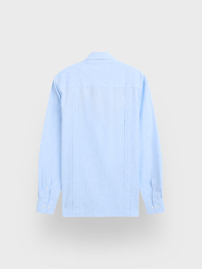 CUBANA LINO CHAMBRAY CELESTE