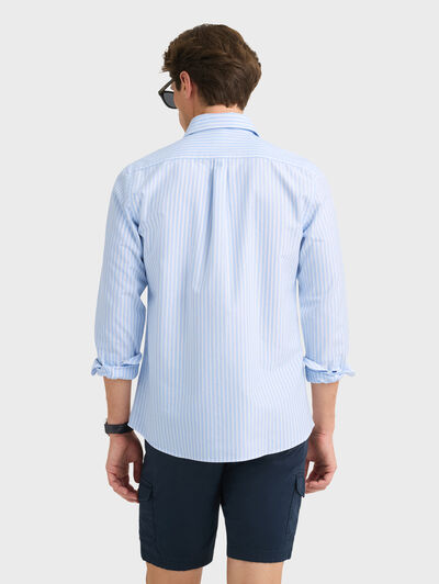 CAMISA OXFORD CLASSIC CELESTE