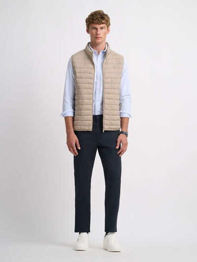 CHALECO NIRO BEIGE