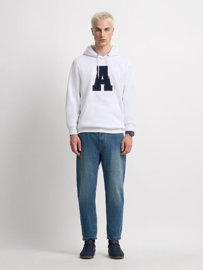 SUDADERA MOMENT BLANCO