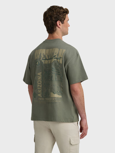 CAMISETA WESTERN VERDE