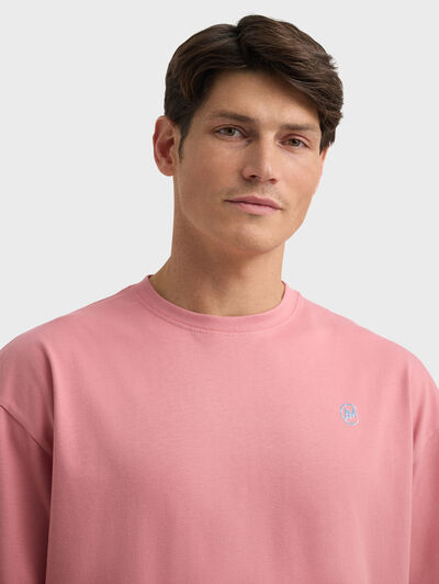 CAMISETA CASUAL ROSA