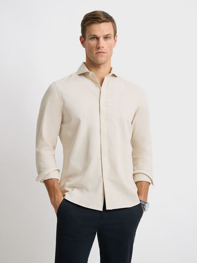CAMISA PANAMA BEIGE