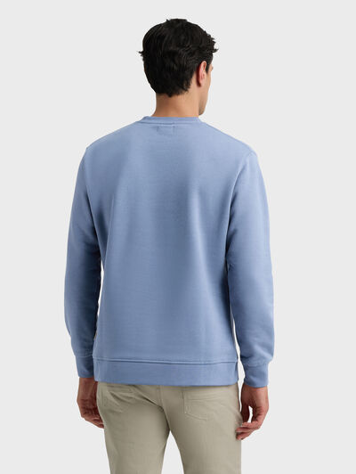 SUDADERA BASICA AZUL