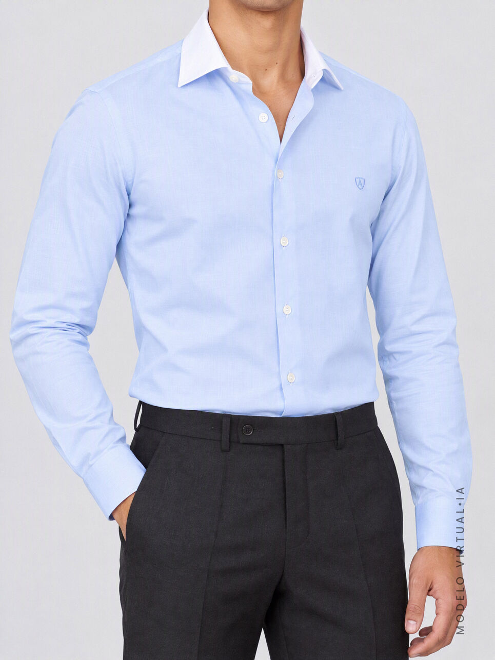 CAMISA FIL A FIL C.BLANCO
