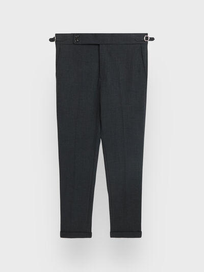 PANTALON GURKHA GRIS
