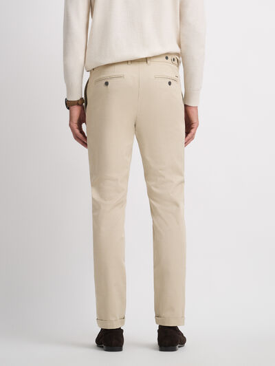 PANTALON CARROT CAMEL
