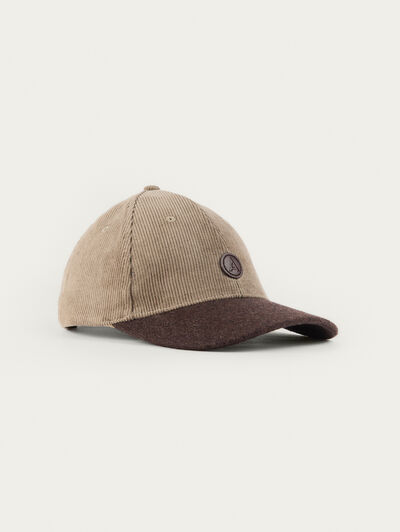 GORRA PANA CONTRASTE BEIGE