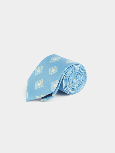 CORBATA PRINTED CELESTE