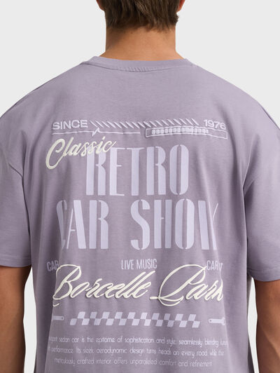 CAMISETA BORCELLE AZUL