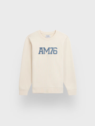 SUDADERA OFFICIAL KIDS BEIGE