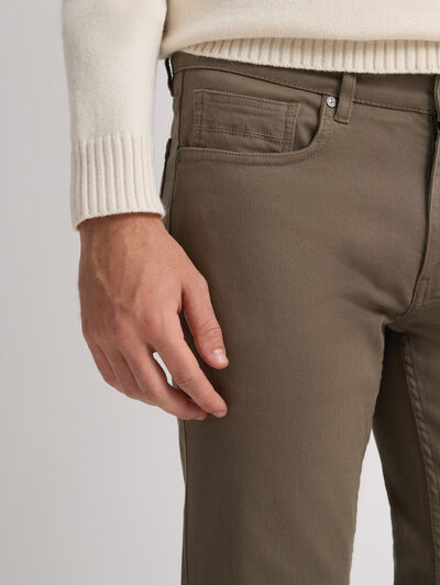 PANTALON MICRO 5PKT VERDE