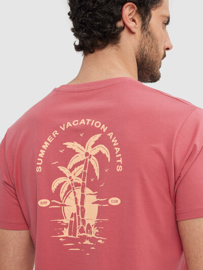 CAMISETA VACATION CORAL