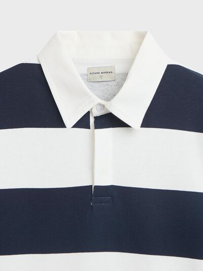 SUDADERA POLO BLANCO