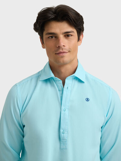 POLERA PANAMA DYE TURQUESA