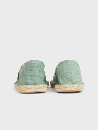 ESPADRILLES LINEN VERDE