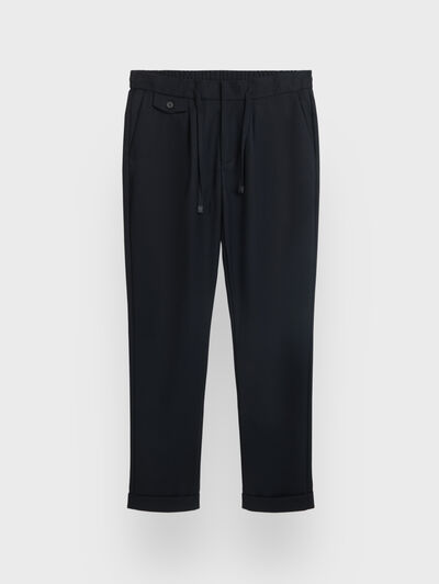 PANTALON FRANELA GRIS