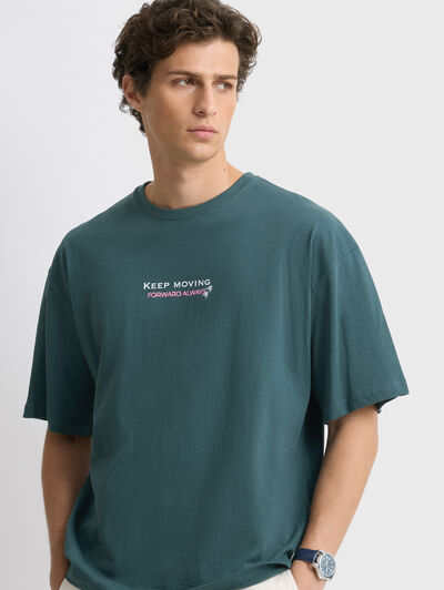 CAMISETA KEEP VERDE