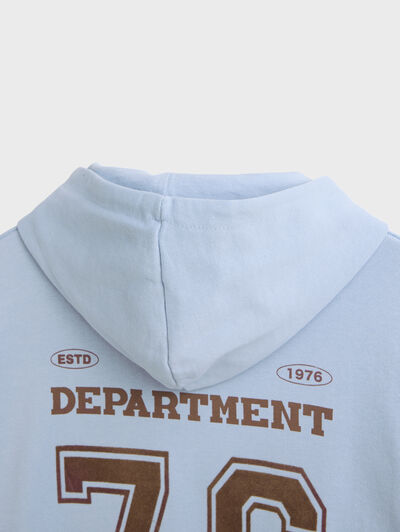 SUDADERA DEPARTMENT AZUL