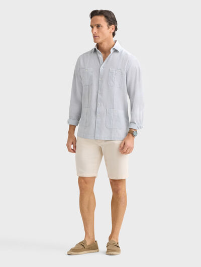 CUBANA LINO MIL RAYAS VERDE