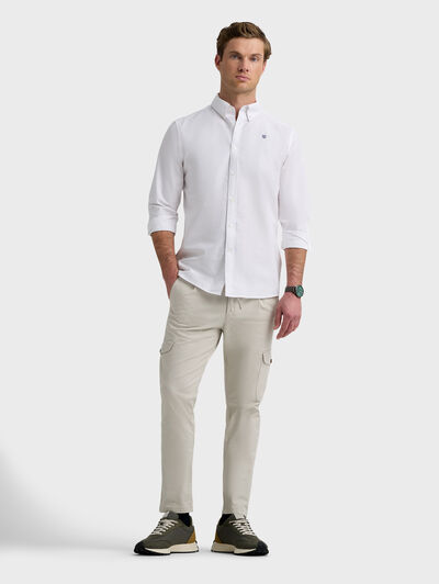 CAMISA OXFORD BASIC BLANCO