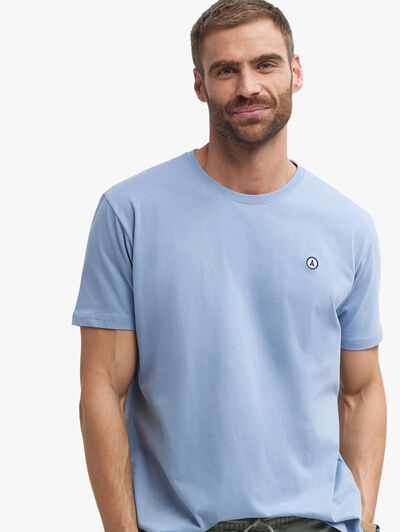 CAMISETA PATCH AZUL
