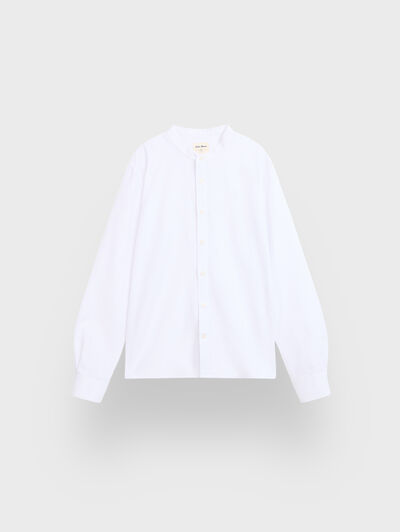 CAMISA LINO MAO KIDS BLANCO