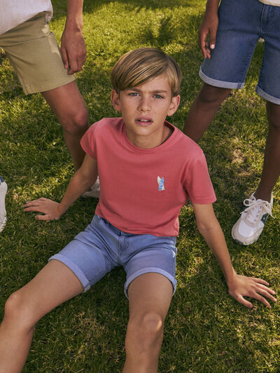 CAMISETA WILD KIDS CORAL