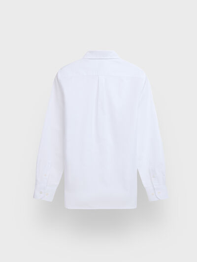 POLERA OXFORD DYE BLANCO