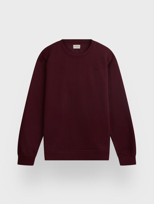 SUDADERA BASICA ROJO
