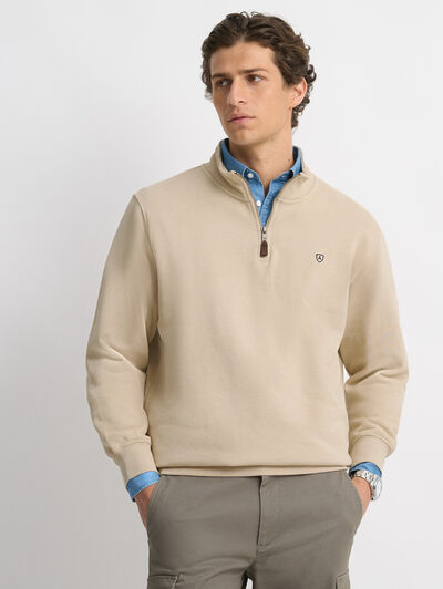 SUDADERA MYSTYC BEIGE
